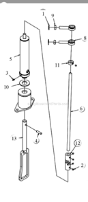 Page N Diagram and Parts List for MK-4036HY  MK Diamond Concrete Saw